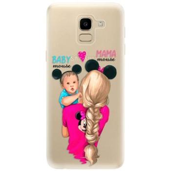 iSaprio Mama Mouse Blonde and Boy pro Samsung Galaxy J6 (mmbloboy-TPU2-GalJ6)