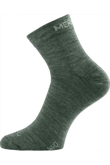 Lasting WHO 620 zelené ponožky z merino vlny Velikost: (38-41) M ponožky