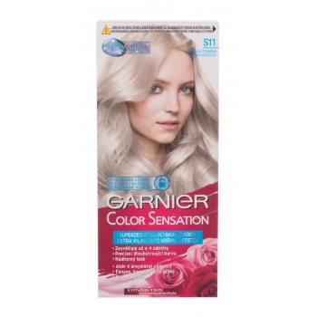 Garnier Color Sensation 40 ml barva na vlasy pro ženy poškozená krabička S11 Ultra Smoky Blonde na barvené vlasy; na všechny typy vlasů