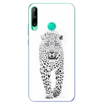 Odolné silikonové pouzdro iSaprio - White Jaguar - Huawei P40 Lite E