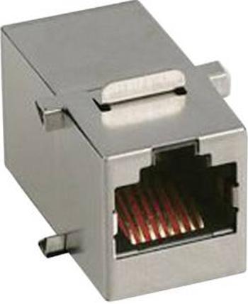 RJ45 konektor MH Connectors MH3101S-CAT5E - zásuvka, vestavná RJ45 kov, 1 ks