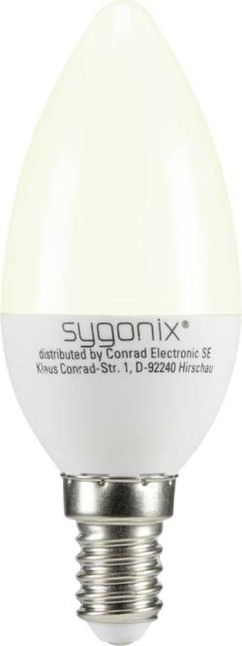 LED žárovka Sygonix TLK-C30-200 230 V, E14, 3 W = 25 W, teplá bílá, A+ (A++ - E), tvar svíčky, 1 ks