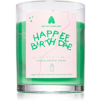 Not So Funny Any Crystal Candle Hapee Birthdae svíčka s krystalem 220 g