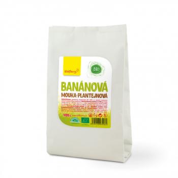 BIO Banánová mouka plantejnová 400 g - Wolfberry