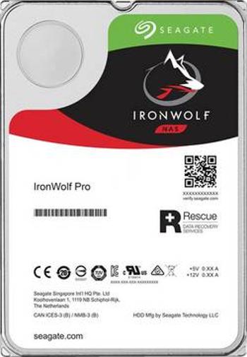 Interní pevný disk 8,9 cm (3,5") Seagate IronWolf Pro ST12000NE0008, 12 TB, Bulk, SATA III