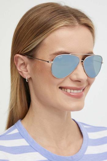 Sluneční brýle Ray-Ban AVIATOR REVERSE stříbrná barva, 0RBR0101S