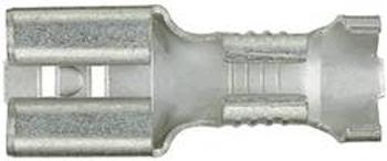 Faston zásuvka Klauke 1750 6.3 mm x 0.8 mm, 180 °, bez izolace, kov, 1 ks