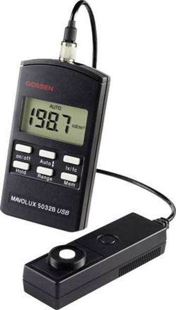 Luxmetr Gossen MAVOLUX 5032 C USB, 199 900 lx