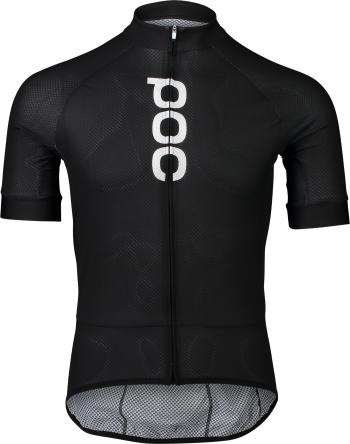 POC M's Essential Road Logo Jersey - uranium black S