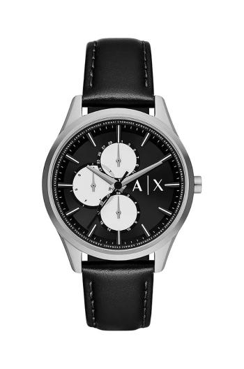 Hodinky Armani Exchange stříbrná barva