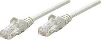 Síťový kabel RJ45 Intellinet 336741, CAT 6, U/UTP, 20.00 m, šedá