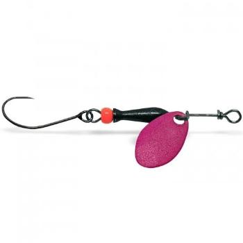 Jigovkycz třpytka classic barbless fluo pink (black/orange) - 1