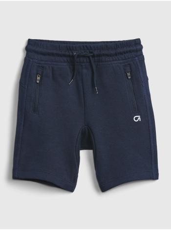 Modré klučičí dětské kraťasy gapfit fit tech pull-on shorts GAP