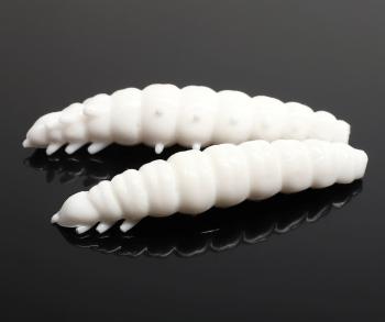 Libra Lures Larva White - 4,5cm 8ks