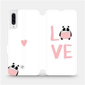 Flipové pouzdro na mobil Samsung Galaxy A30s - MH09S Panda LOVE (5903516063024)