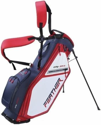 Big Max Dri Lite Feather Stand Bag Navy/Red/White