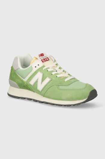 Sneakers boty New Balance 574 zelená barva, U574RCC