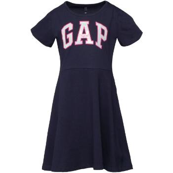 GAP SHORT SLEEVE LOGO Dívčí šaty, tmavě modrá, velikost