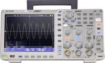 Digitální osciloskop VOLTCRAFT DSO-6202FM, 200 MHz, 2kanálový, s pamětí (DSO), generátor funkcí, funkce multimetru