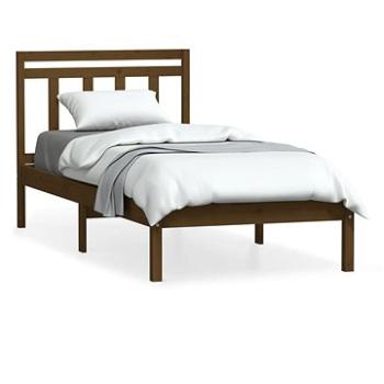 Rám postele medově hnědý masivní borovice 90 × 200 cm, 3100577 (3100577)