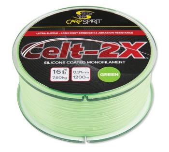 Carp spirit vlasec celt-2x mymetik green-průměr 0,26 mm / nosnost 5,4 kg / návin 1600 m