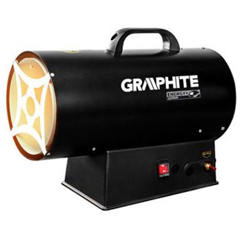 Plynový ohřívač Graphite 58GE101, 3000W, pro vyhřívání podlah a prostor skladů a stavenišť, DOPRODEJ