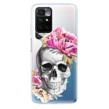 Odolné silikonové pouzdro iSaprio - Pretty Skull - Xiaomi Redmi 10