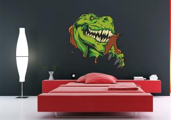 IMPAR Samolepka na zeď Tyrannosaurus (Velikost: 120 x 116 cm)