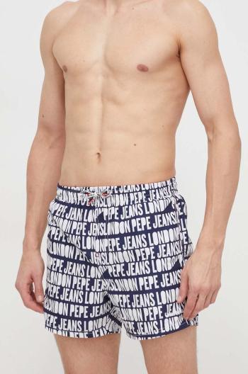 Plavkové šortky Pepe Jeans AO LOGO SWIMSHORT tmavomodrá barva, PMB10384