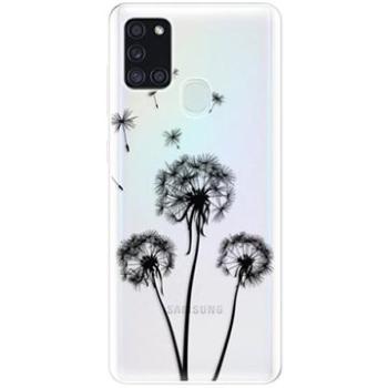 iSaprio Three Dandelions - black pro Samsung Galaxy A21s (danbl-TPU3_A21s)