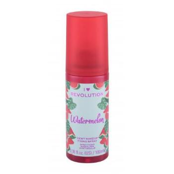 Makeup Revolution London I Heart Revolution Fixing Spray Watermelon 100 ml fixátor make-upu pro ženy