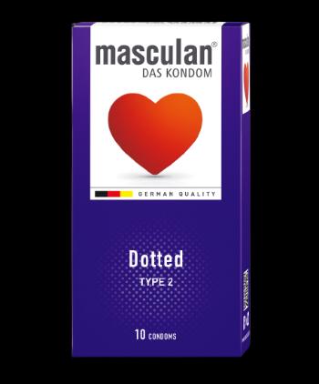 Masculan Kondomy Dotted 10 ks