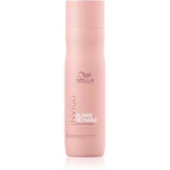 Wella Professionals Invigo Blonde Recharge šampon pro ochranu barvy blond vlasů Cool Blond 250 ml