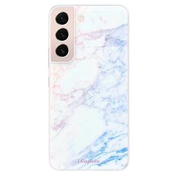 Odolné silikonové pouzdro iSaprio - Raibow Marble 10 - Samsung Galaxy S22 5G