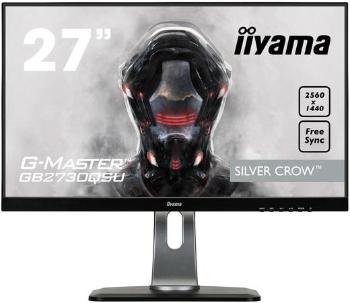 Monitor Iiyama G-Master Silver Crow GB2730QSU-B1 27inch, WQHD, DVI/HDMI/DP, GB2730QSU-B1