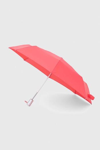 Deštník Samsonite růžová barva