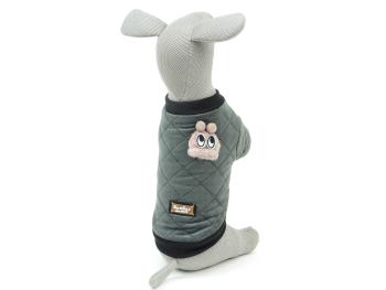 Vsepropejska Zak zimní bunda pro psa bez kapuce Barva: Šedá, Délka zad (cm): 36, Obvod hrudníku: 42 - 52 cm