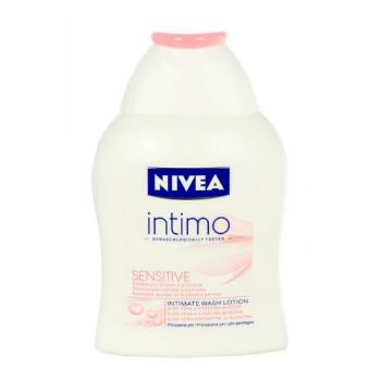 Nivea Intimo Intimate Wash Lotion Sensitive 250 ml intimní kosmetika pro ženy poškozená krabička