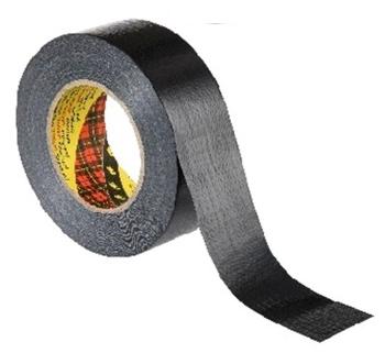 3M 2904 Silná univerzální textilní páska, černá, 48 mm x 50 m