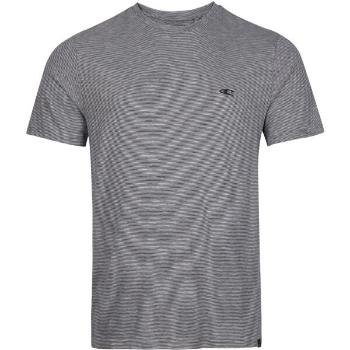 O'Neill MINI STRIPE T-SHIRT Pánské tričko, tmavě šedá, velikost XXL