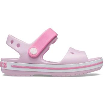 Crocs CROCBAND SANDAL K Dětské sandály, růžová, velikost 22/23