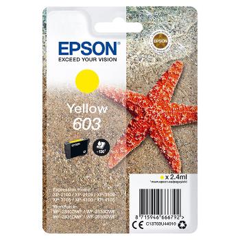 EPSON C13T03U44010 - originální cartridge, žlutá, 2,4ml
