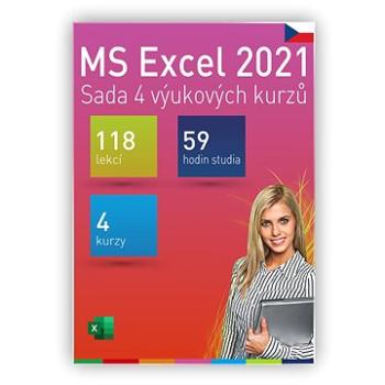 GOPAS Microsoft 365/2021 Excel  - Sada 4 výukových kurzů, CZ (elektronická licence) (CS-Exc21-CS4)