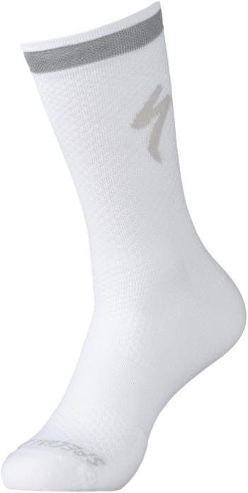 Specialized Soft Air Reflective Tall Sock - white 43-45