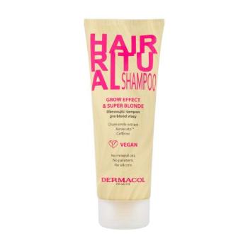Dermacol Hair Ritual Super Blonde Shampoo 250 ml šampon pro ženy na blond vlasy