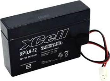 Olověný akumulátor XCell XP0.812JST XCEXP0.812JST, 0.8 Ah, 12 V