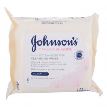 Johnson´s Face Care Extra Sensitive 25 ks čisticí ubrousky pro ženy na všechny typy pleti