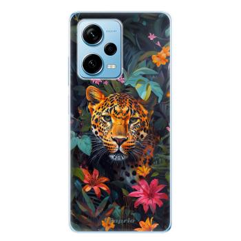 Odolné silikonové pouzdro iSaprio - Flower Jaguar - Xiaomi Redmi Note 12 Pro 5G / Poco X5 Pro 5G