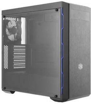 PC skříň midi tower Cooler Master MasterBox MB600L, černá, modrá