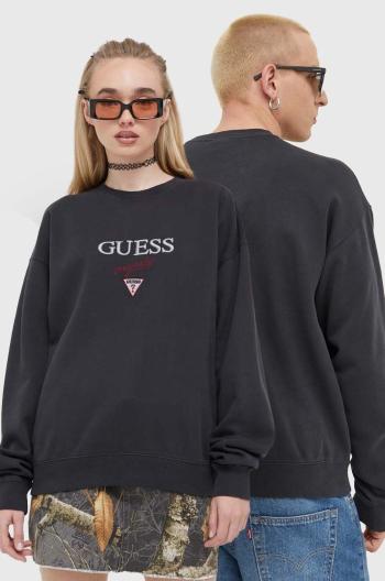 Mikina Guess Originals Go Baker černá barva, s aplikací, SM2BQ09K9YH1-F43M